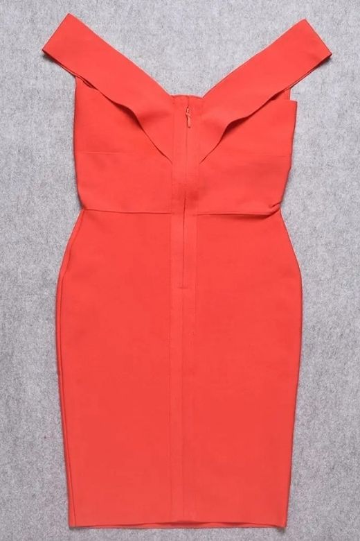 Ash Bandage Dress - Lipstick Red - Image 12