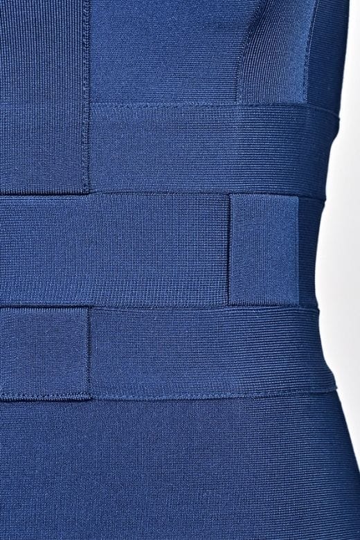 Aurora Bandage Dress - Navy Blue - Image 9