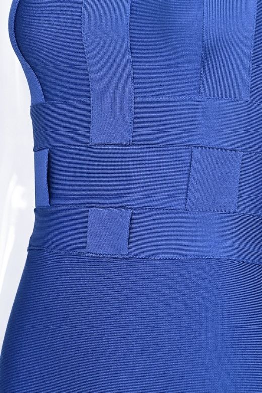 Aurora Bandage Dress - Royal Blue - Image 8