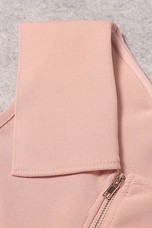 Avery Bandage Dress - Dusty Pink - Image 10