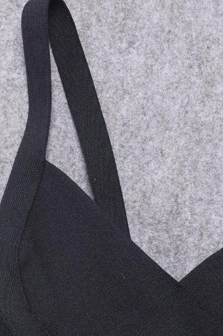 Bek Bandage Dress - Classic Black - Image 10