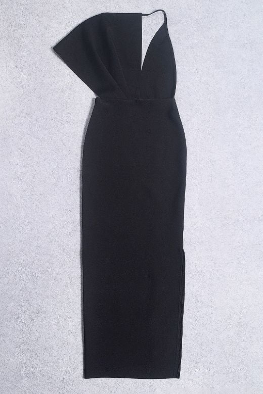 Blake Bandage Maxi Dress - Classic Black - Image 10