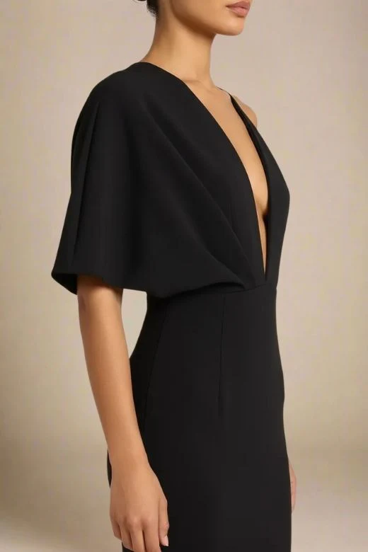 Blake Bandage Maxi Dress - Classic Black - Image 2