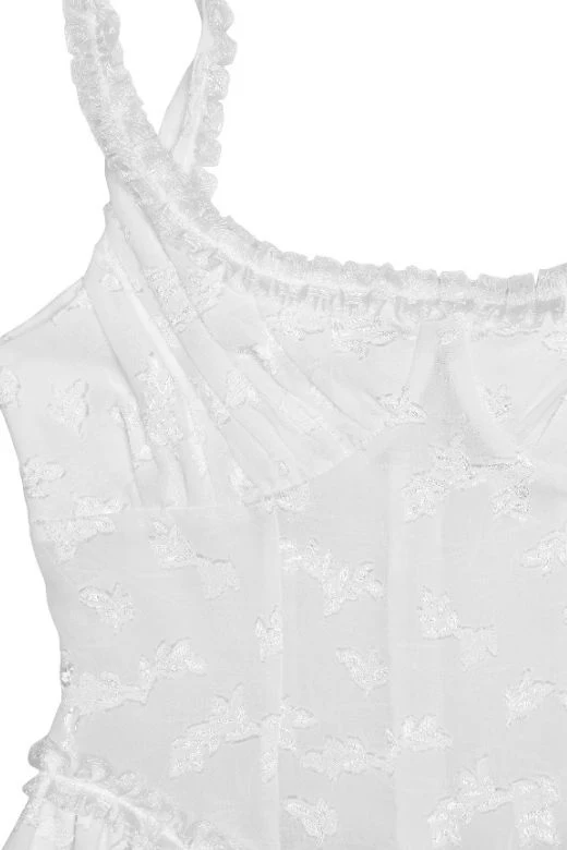 Collins Maxi Dress - White Pearl (Sale) - Image 7