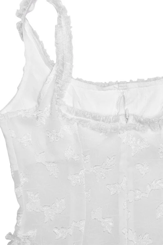 Collins Maxi Dress - White Pearl (Sale) - Image 8