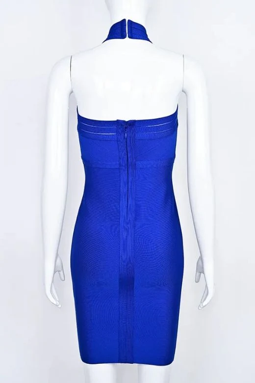 Eden Bandage Dress - Royal Blue - Image 8