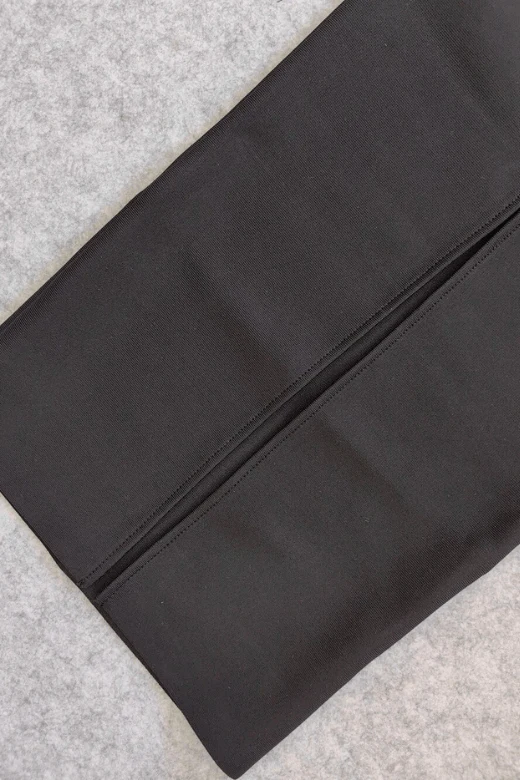 Erin Bandage Maxi Dress - Classic Black - Image 9