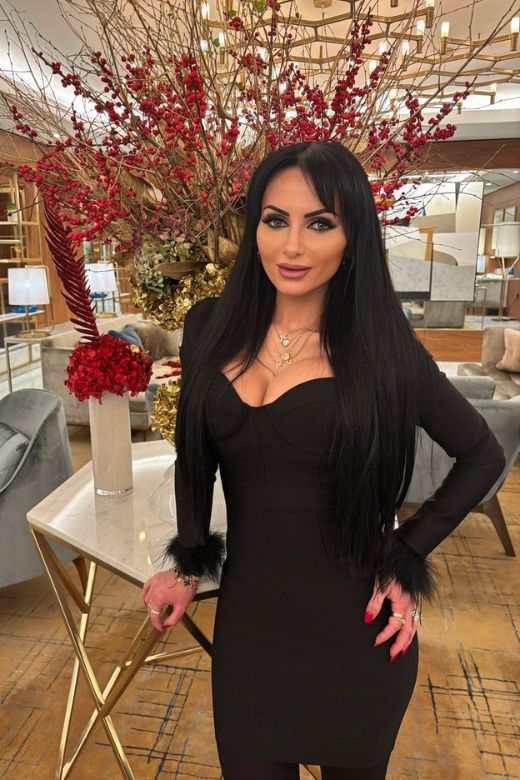 Erin Long Sleeve Bandage Mini Dress - Classic Black - Image 8