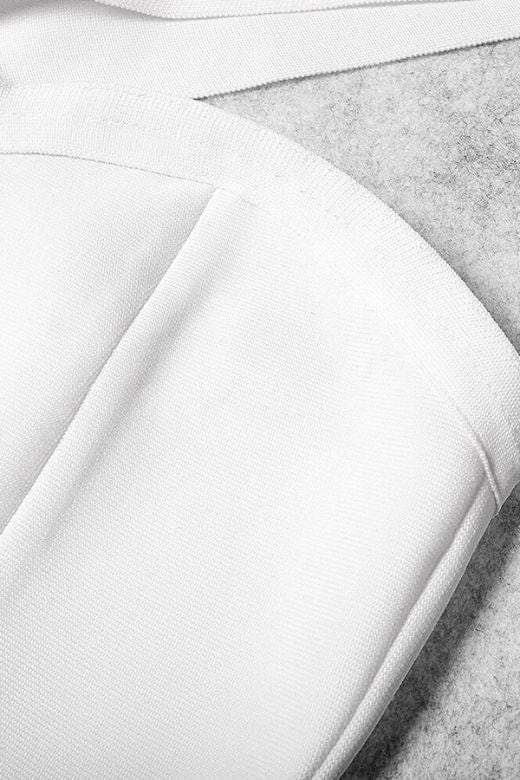 Gianna Bandage Dress - White Pearl - Image 10