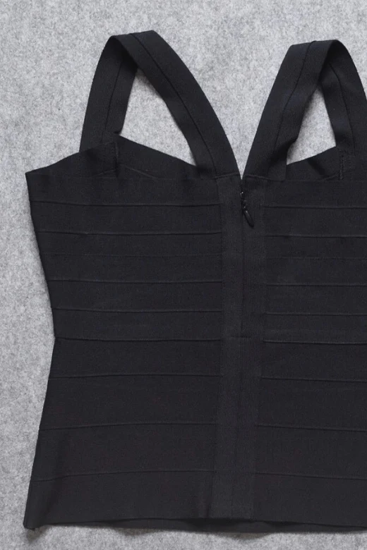 Jay Bandage Top - Classic Black - Image 11