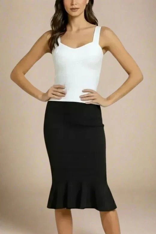 Jay Bandage Top - White Pearl - Image 4