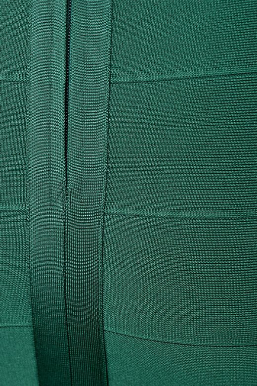 Jene Bandage Dress - Emerald Green - Image 11