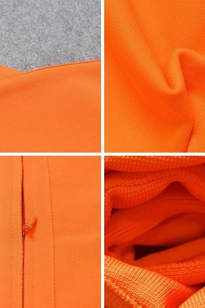 Joi Bodycon Midi Dress - Apricot Orange - Image 14