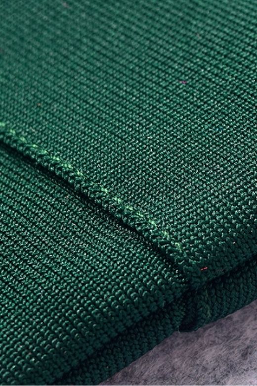 Josie Bandage V Neck Mini Dress - Emerald Green - Image 7