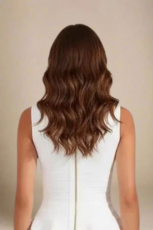 Leni Bandage Peplum Top - White Pearl - Image 3