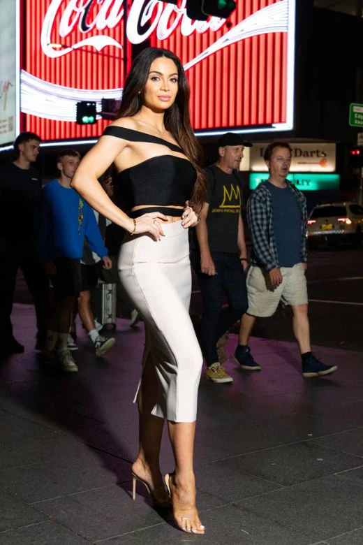 Lexia Bandage Crop Top - Classic Black - Image 7
