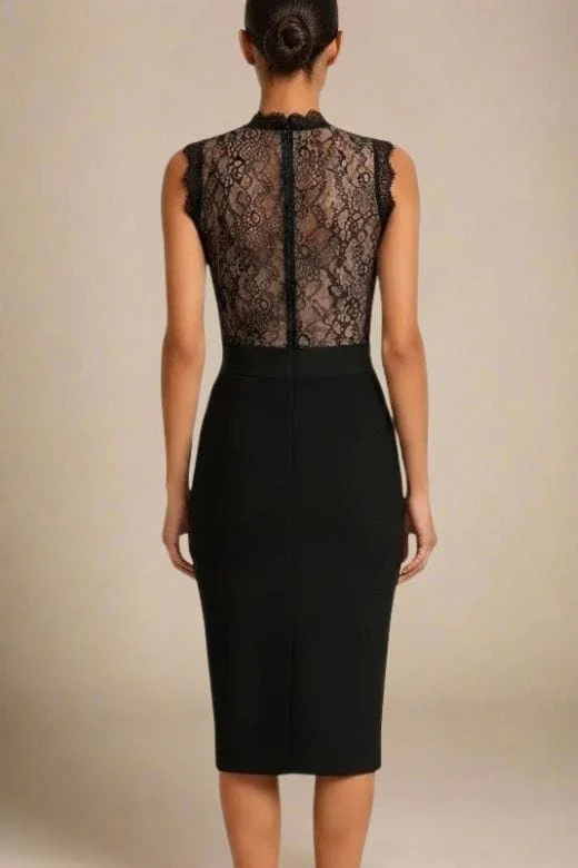 Lori Bodycon Dress - Classic Black - Image 2