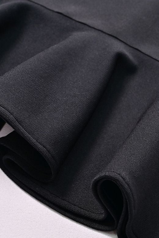 Nora Bandage Midi Dress - Classic Black - Image 11