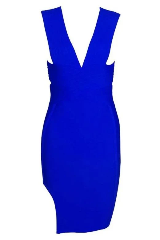 Pia Bandage Dress - Royal Blue - Image 2