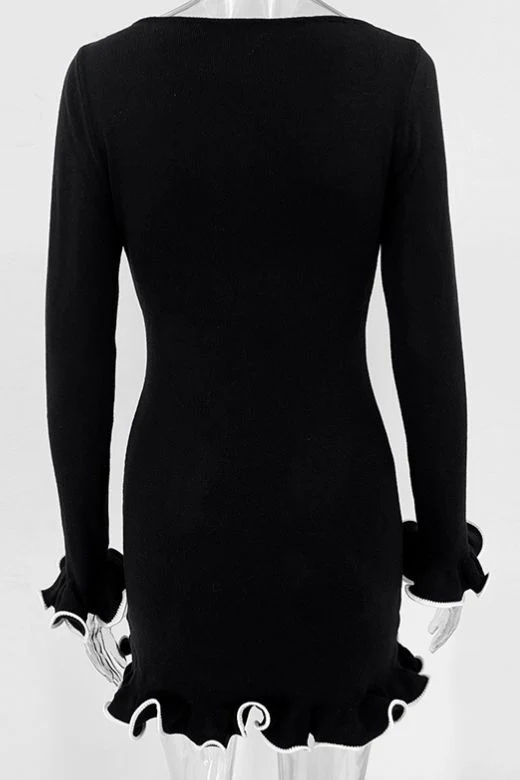 Regina Long Sleeve Mini Dress - Sun Yellow (Sale) - Image 12