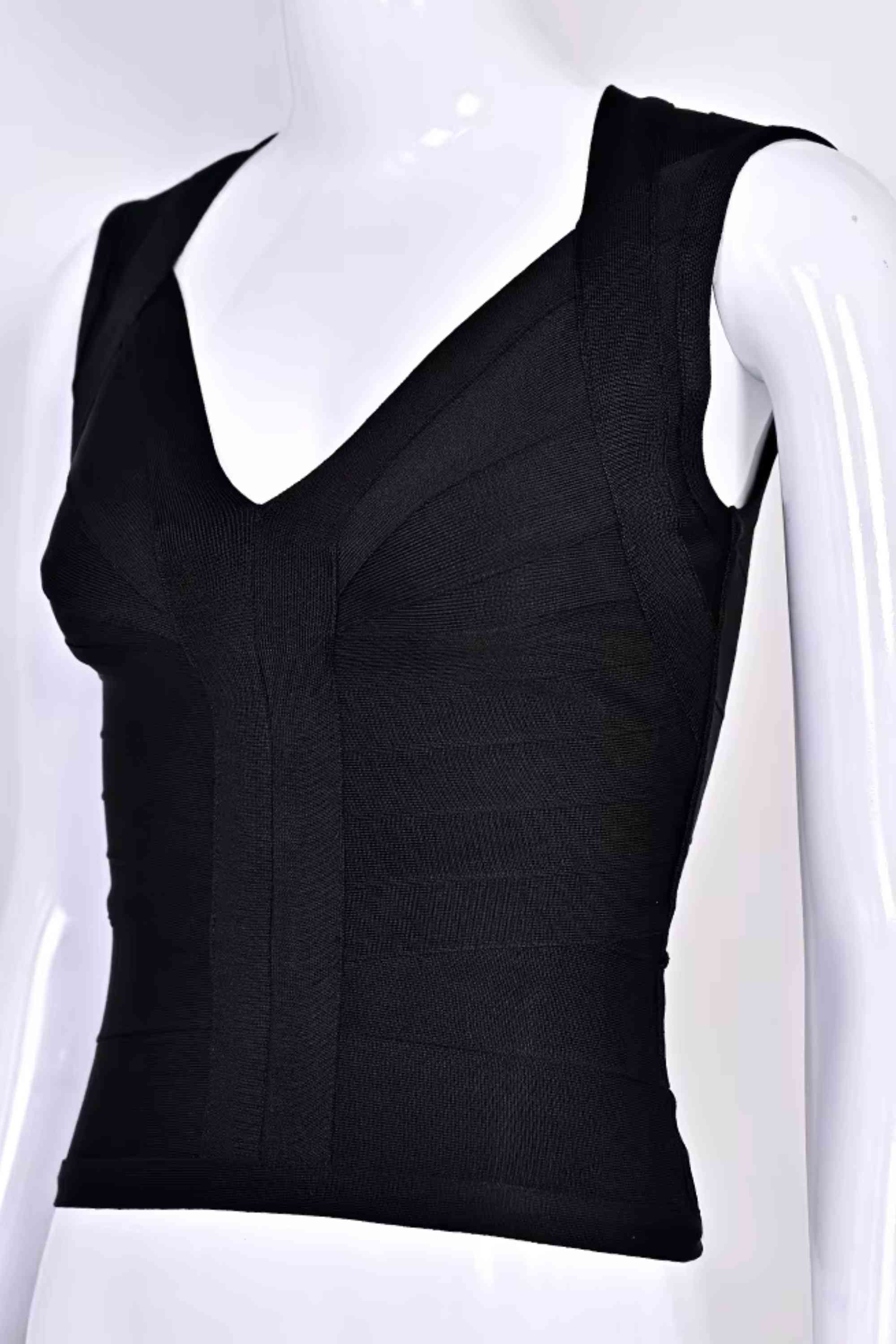 Sabrina Bandage Top - Classic Black - Image 6