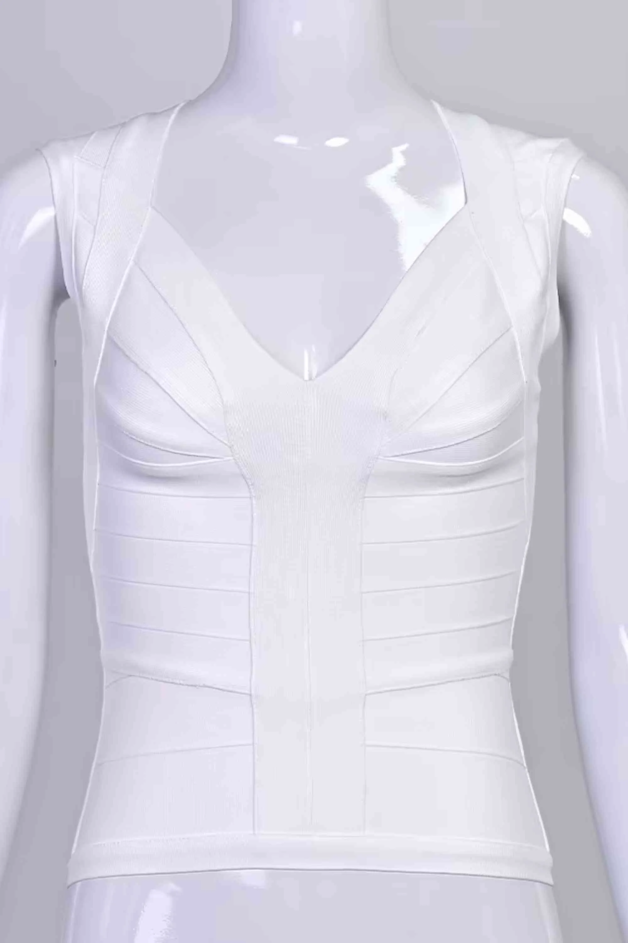 Sabrina Bandage Top - White Pearl - Image 5