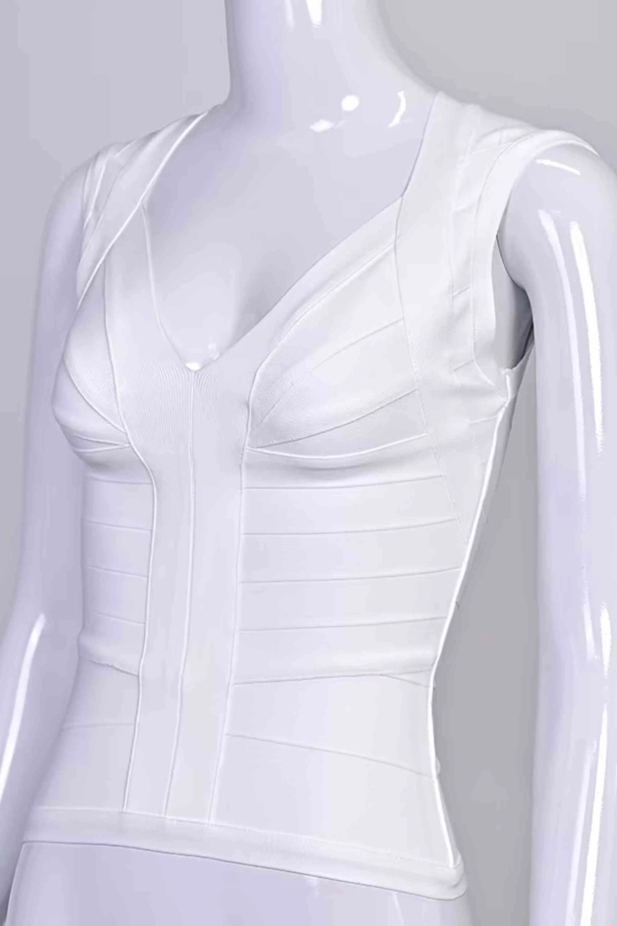 Sabrina Bandage Top - White Pearl - Image 7
