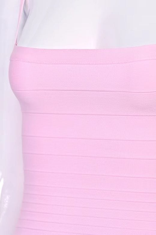 Scarlett Bandage Tank Top - Dusty Pink - Image 11