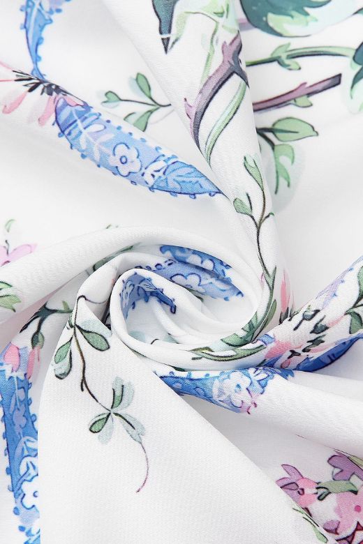 Tasmin Midi Dress - White Floral (Sale) - Image 11